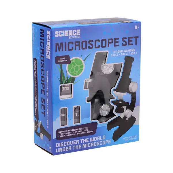 Merkloos Science Explorer Microscoop, 100x Tot 450x Zoom thumbnail