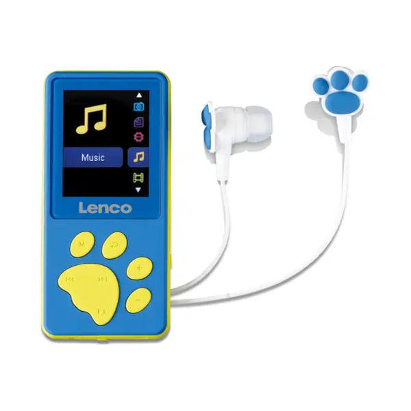 Lenco Xemio-560BU MP3/MP4-speler 8 Gb Blauw thumbnail