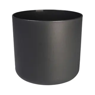 elho 8711904233600 Blumentopf Schwarz Kunststoff