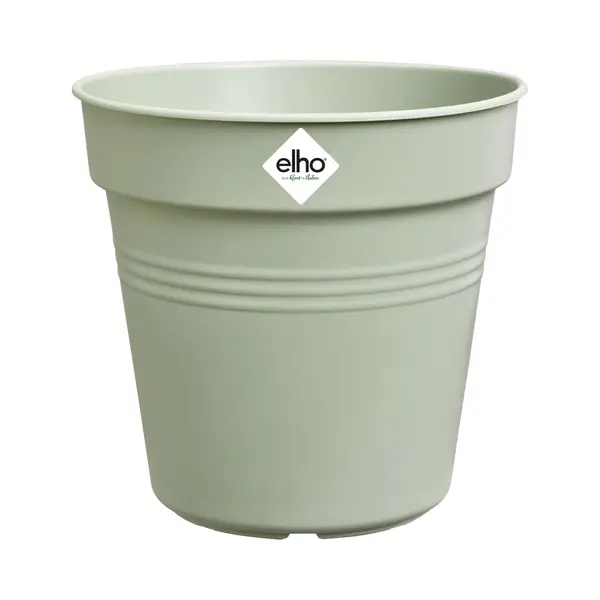 Elho Green Basics Orchidee 17 - Bloempot Voor Binnenbuitenkweken En Oogsten - Ø 17.0 X H 15.8 Cm - Steengroen thumbnail