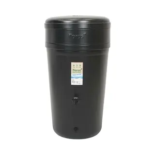 Elho Regenton Florus - Regenwatertonnen - 200 L Zwart