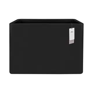 Elho June Brick Divider 80 - Schwarz - L 79 X B 29 X H 59 Cm - Drinnen Und Draußen - 100% Recycelt