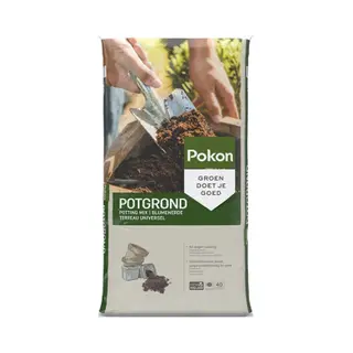 Pokon Universele Potgrond - 40l - Voor Binnen En Buiten - 60 Dagen Voeding - Potgrond Universeel