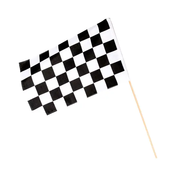 Boland - Polyester Zwaaivlag Racing - Sport - Autosport - Racewagen - Autorace - Finish Vlag thumbnail