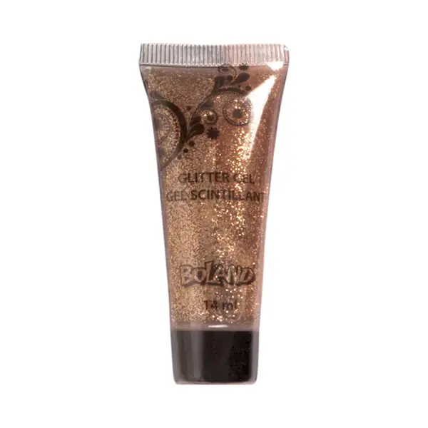 Boland - Tube Schminkstiften Goud - Goud - Vloeibare Schmink - Festival, Themafeest, Carnaval - Glitter And Glamour thumbnail