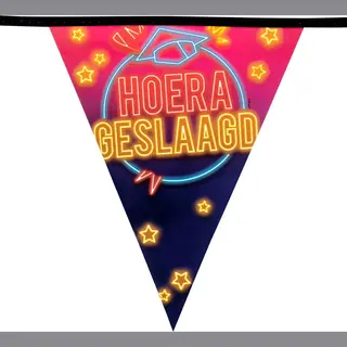 Boland - Pe Vlaggenlijn 'Hoera Geslaagd' - Geen Thema - Feestversiering