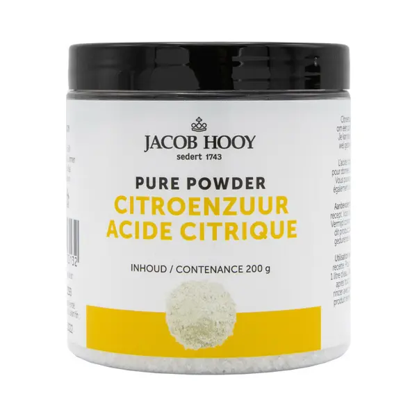 Jacob Hooy Citroenzuur Poeder 200 Gr thumbnail