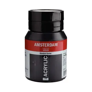 Royal Talens Amsterdam Standard Series Acrylglasbehälter 500 ml Oxid schwarz 735