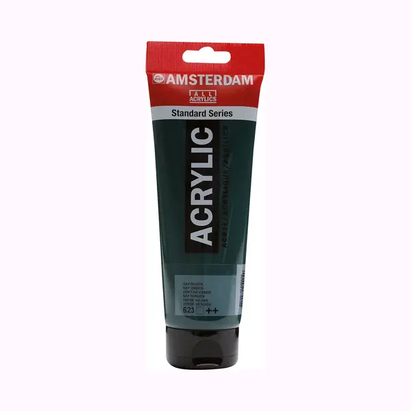 Amsterdam Standard Series Acrylfarbe Tube 250 Ml Saftgrün 623 (17126230) thumbnail