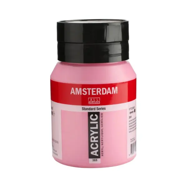 Royal Talens Amsterdam Standard Acrylfarbe 500 ml Rosa Flasche thumbnail