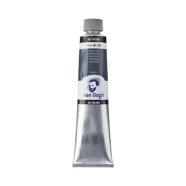 Van Gogh Ölfarbe, 200ml Tube, Paynegrau 708 thumbnail