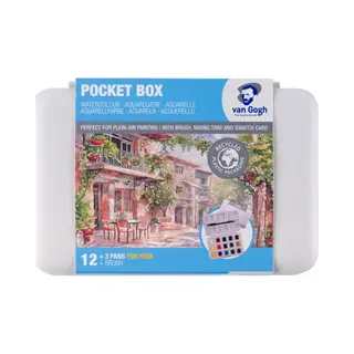 Bigbuy Talens Van Gogh, Pocket Box Aquarellset, 1Farben.