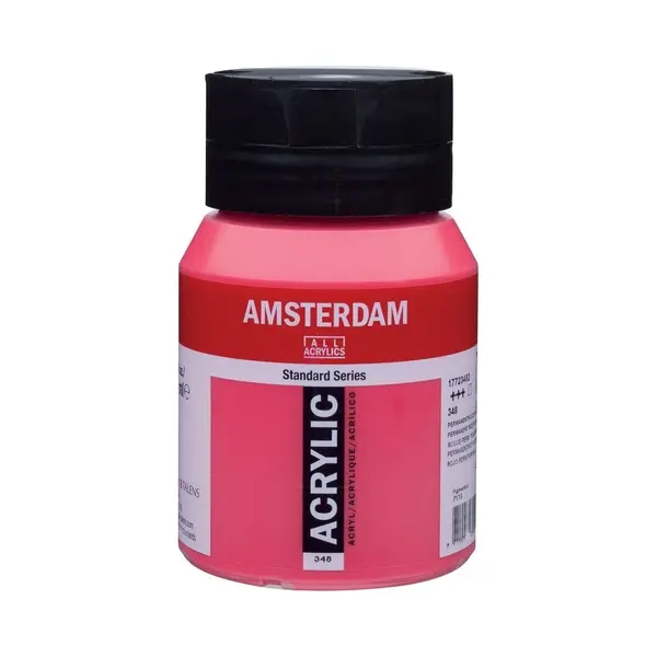Amsterdam Standard Acrylverf 500ml 348 Permanentrood Purper thumbnail