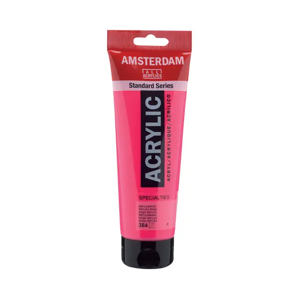 Amsterdam Standard Series Acrylfarbe Tube 250 Ml Reflexrosa 384 (17123840) thumbnail