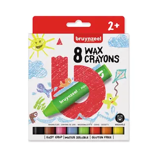 Bruynzeel Waskrijtjes 8st 2+