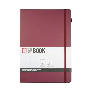 Sakura, Notitieboekje + Schrijfblok, Notizbuch A4 Liniert, Maulbeere Hardcover 160 Seiten (A4, Rijen, Hardcover)