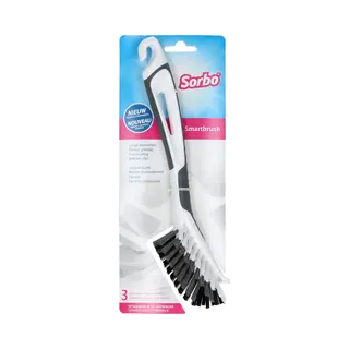 Sorbo Smart Brush, Dish Brush, Washing Up Brush With Non-Slip Soft-Grip Handle, Durable, Long Lasting, Heat Resistant And Dishwasher Safe, Available
