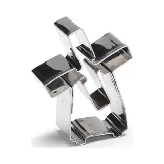 patisse Uitsteekvorm Windmodel 7 Cm Rvs Zilver