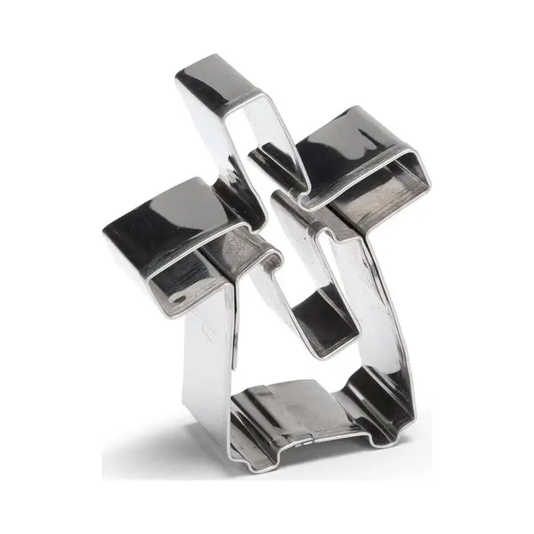 patisse Uitsteekvorm Windmodel 7 Cm Rvs Zilver thumbnail