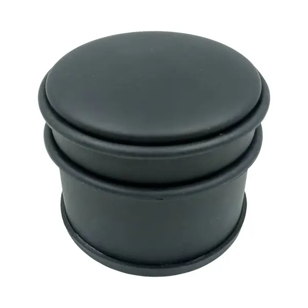 Svenska Living Deurstopper - Rond - Mat Zwart - 10 X 8 Cm - 1 Kg thumbnail