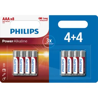 Philips Power Alkaline Batterij LR03P8BP/10