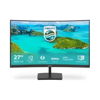 Philips E Line 271E1SCA/00 Led display 68,6 cm (27") 1920 x 1080 Pixel Full Hd Lcd Schwarz