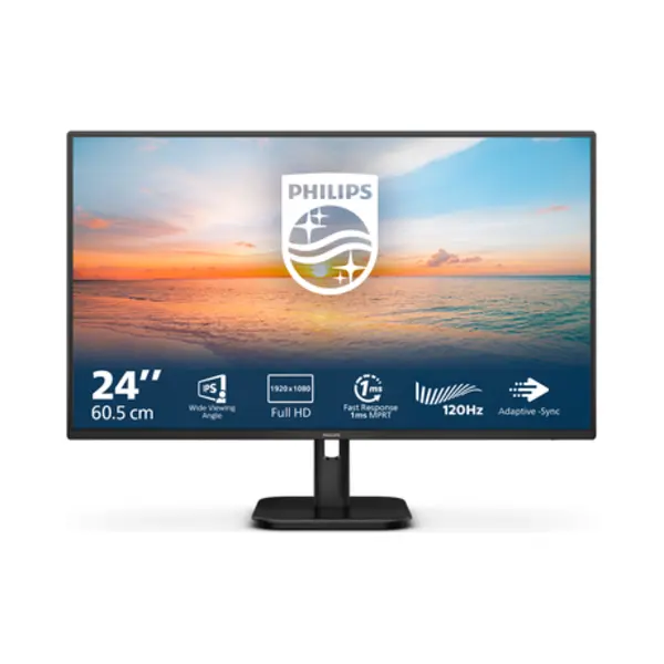 Philips 1000 series 24E1N1100A/00 Computerbildschirm 60,5 cm (23.8") 1920 x 1080 Pixel Full Hd Lcd Schwarz thumbnail