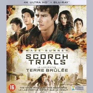 Disney Movies Maze Runner - Scorch Trials (4K Ultra Hd Blu-ray)