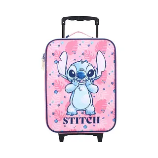 Disney Stitch - Trolley - 12 Liter - Voor Kinderen En Meisjes - Handbagage, Roze, Zachte Hoes, Roze, Zachte Hoes