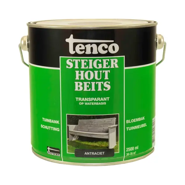 Tenco Steigerhoutbeits Antraciet - 2, 5 Liter thumbnail