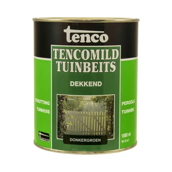 Tenco Tencomild Dekkende Tuinbeits - 1 Liter - Donker Groen thumbnail