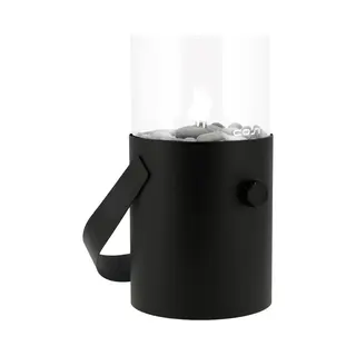 Cosiscoop Original Black Gaslantaarn - Unieke Sfeermaker - Voor Binnen En Buiten - Brand 5 Tot 6 Uur Op Een Gascartouche
