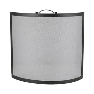 Livn Haardscherm Rond Voor Houtkachels En Pelletkachels - 61 X 66 X 20 Cm (hxbxd)