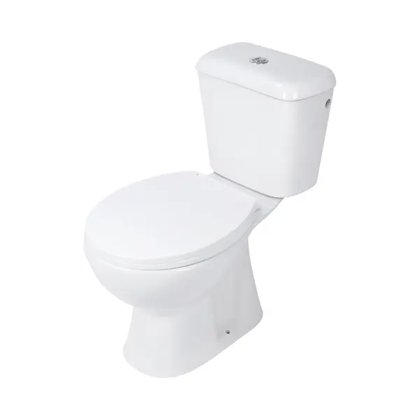 Differnz Toiletpot Duoblok Staand Achter Onder Onderuit Wit thumbnail