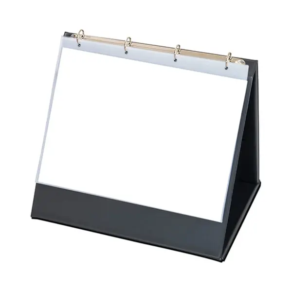 Rillstab A4-Querformat-Tisch-Flipchart-PapierBlock – 4 Ringe, 10 Taschen, 20 Seiten Flipchart-Ordner – Robust Und Tragbar – Ideal Für thumbnail