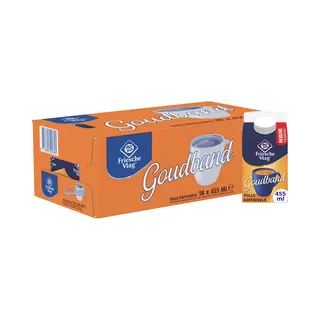 Friesche Vlag Goudband Koffiemelk 18 X 455ml - Voordeelverpakking