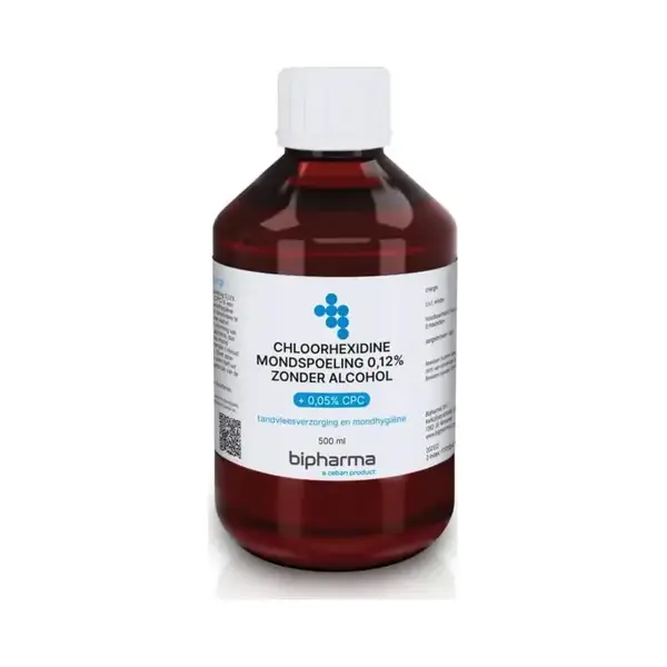 Bipharma Chloorhexidine Mondspoeling 0.12% 500 Milliliter thumbnail