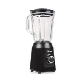 Tristar Bl-4482 blender 1 l Keukenblender 350 W Zwart, Transparant