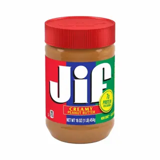 Overig Jif - Creamy Pindakaas - 454 Gram