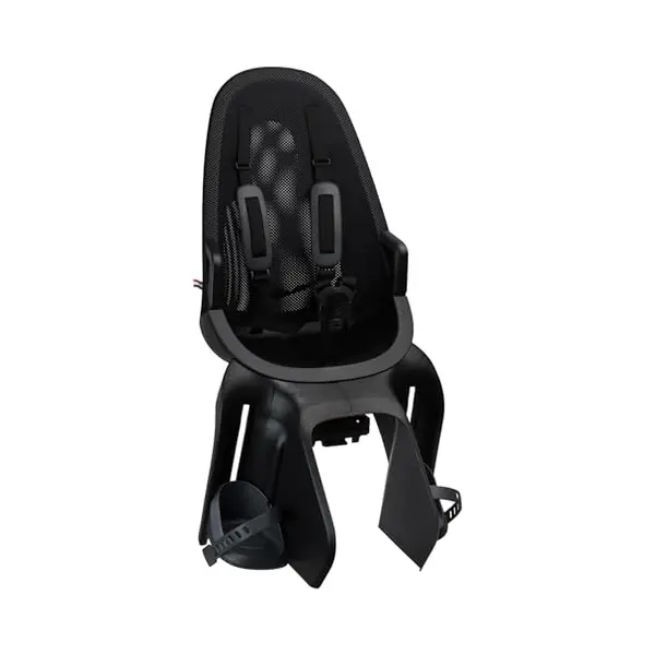 Qibbel Air - Fietsstoeltje Achter - Mik-Hd - Mesh Rugleuning - Midnight Black thumbnail
