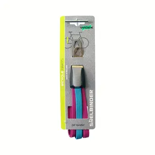 Fiets Snelbinder Widek Triobinder 24 Roze/Blauw