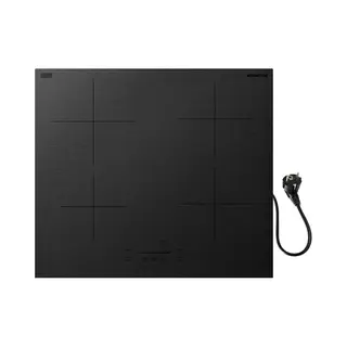 Inventum IKI6008MAT kookplaat Zwart Ingebouwd 60 cm Inductiekookplaat zones 4 zone(s)