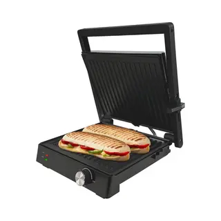 Tomado Xxl Tosti Apparaat - 4 Tosti's - Instelbare Temperatuur - Grill Apparaat - Tosti Ijzer - Pfas Vrij - 28 X 23 Cm - 2000 Watt - TGC4002B