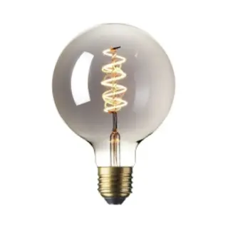 Calex Filament Led Lamp - E27 - Dimbaar - Titanium - 4W - 136 Lumen - 1800K