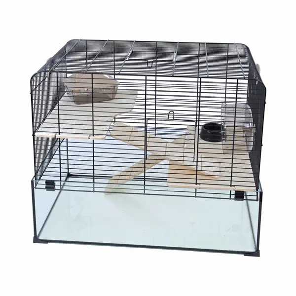 Gebr. De Boon Interzoo Hamsterkooi Vision 58 Zwart thumbnail