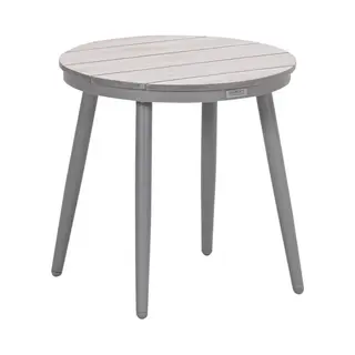 Garden Impressions Margriet Bijzettafel Ø50cm - Taupe - Light Teaklook