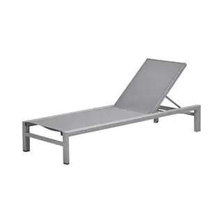 Garden Impressions Salsa Aluminium Ligbed - Taupe - Taupe Textileen