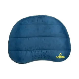 Nomad® Air Pillow Down | Super Zacht | Opblaasbaar Reiskussen | Blauw | 36x25x10 Cm | Slechts 120 Gram | Campingkussen Incl Hoes
