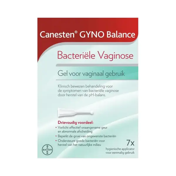 Canesten, Intieme Verzorging, Gyno Balance Gel - Voor Bacteriële Vaginose - 7 Stuks (Intieme Gel) thumbnail
