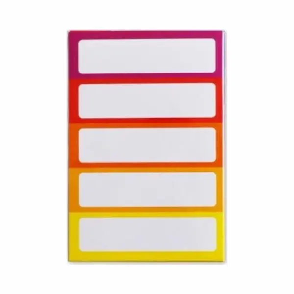 Soho Schooletiketten 70 X 21 Mm Papier 5 Vellen à 5 Stuks thumbnail